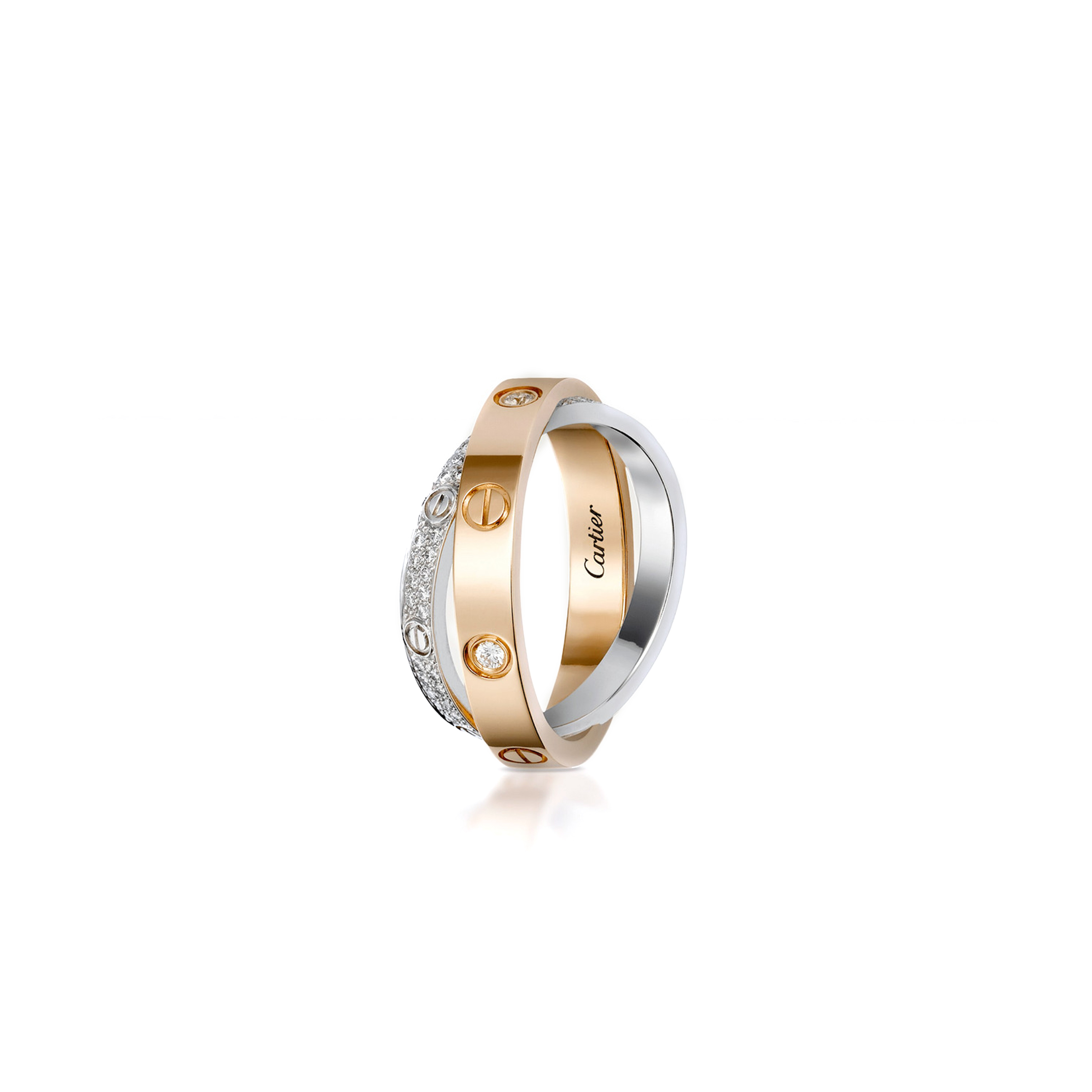 CARTIER LOVE RING, DIAMOND-PAVED B4094600 CARTIER LOVE RING, DIAMOND-PAVED B4094600